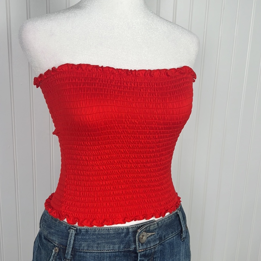 90’s Red tube top